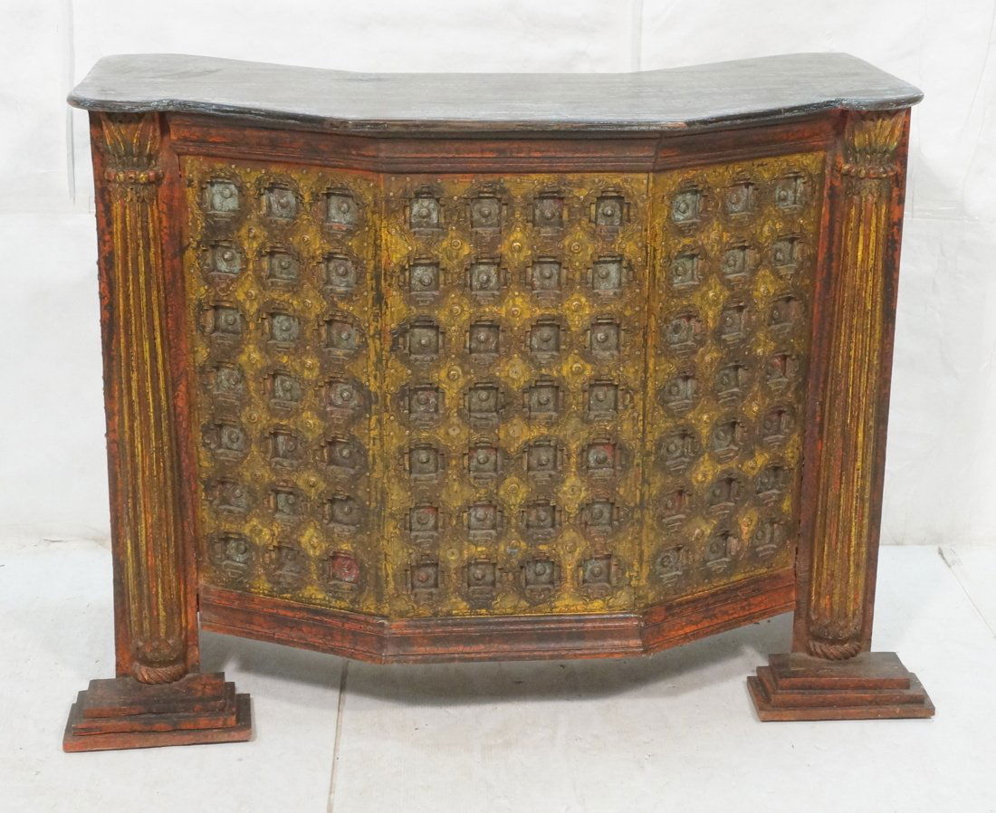 Decorative Import Wood Bar.  Spanish Style.  Pain (1 of 10)