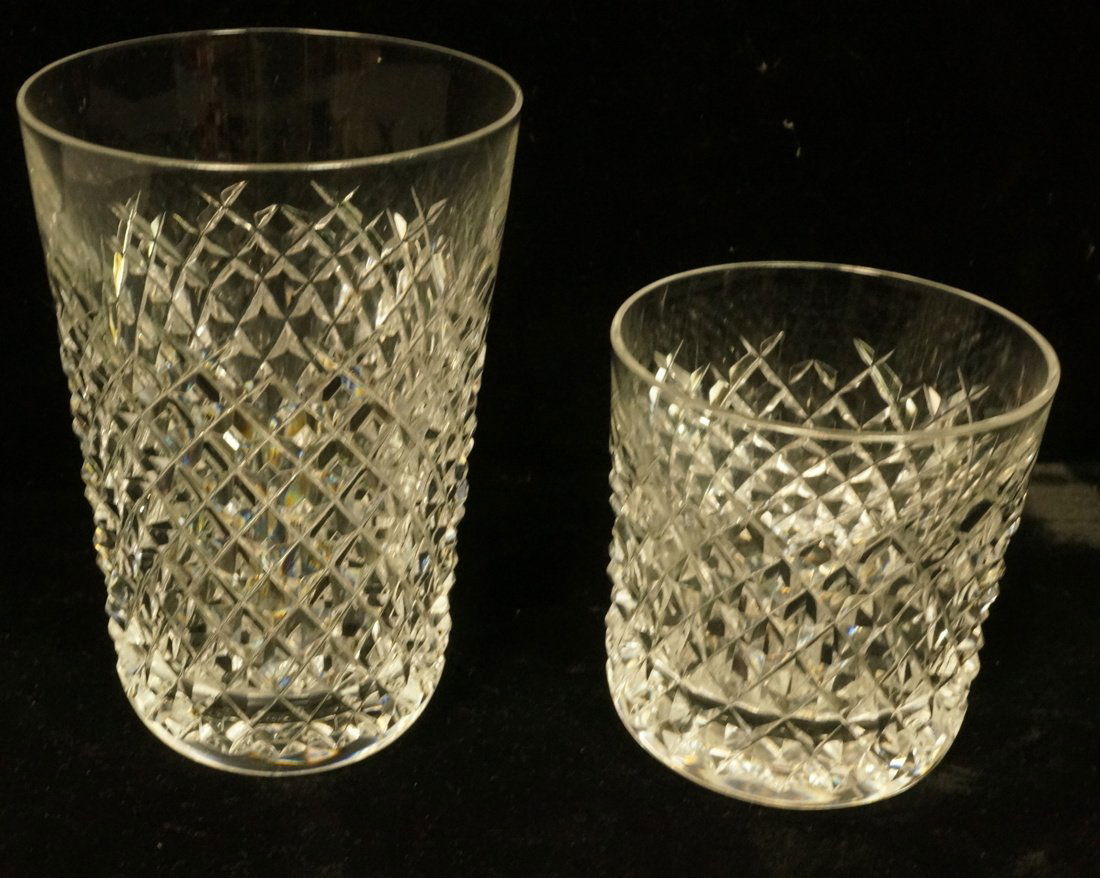 16pc Lot WATERFORD Cut Crystal Tumblers Glasses. (1 of 5)
