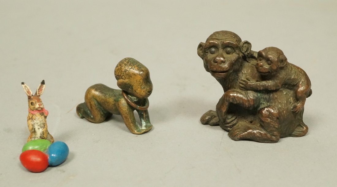 Lot Three Small Bronzes. 1) HAGENAUER Wien Austri (1 of 5)