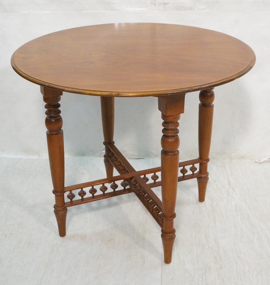MILLING ROAD by BAKER Round Side Table with Four (1 of 8)