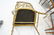 Set 4 Faux Bamboo Metal Bagues style Decorator Si - 8