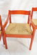 Set 5 STENDIG Red Stained Wood Dining Chairs. One - 6