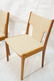 Set 4 Teak Danish Modern Side Dining Chairs. Oatm - 2