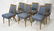 Set 6 Italian style Modernist Dining Chairs. Two