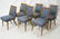 Set 6 Italian style Modernist Dining Chairs. Two - 2