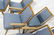 Set 6 Italian style Modernist Dining Chairs. Two - 4