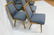 Set 6 Italian style Modernist Dining Chairs. Two - 5