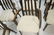 Set 6 BENNY LINDEN Dining Arm Chairs. Tall Sloped - 5