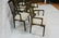 Set 6 BENNY LINDEN Dining Arm Chairs. Tall Sloped - 6