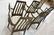 Set 6 BENNY LINDEN Dining Arm Chairs. Tall Sloped - 8