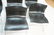 Set 6 Black KNOLL STUDIOS by VIGNELLI Stacking Ch - 4
