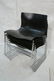 Set 6 Black KNOLL STUDIOS by VIGNELLI Stacking Ch - 9