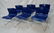 Set 6 Blue KNOLL STUDIOS by VIGNELLI Stacking Cha