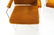 Pr Milo Baughman Arm Chairs with flat chrome fram - 5