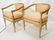 Pr Gold Painted Carved Wood Fauteuils. French st