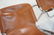 Pr Italian Leather & Chrome Frame Side Dining Cha - 6