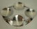 GEORG JENSEN Oval Stainless Danish Candle Holder.