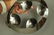 GEORG JENSEN Oval Stainless Danish Candle Holder. - 4