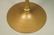 Brass Pedestal Side Occasional Table. - 4