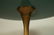 Brass Pedestal Side Occasional Table. - 5