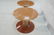 Pr Marble Top Memphis style Side Tables. Pink mar - 7