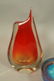 3pc Art Glass Modernist Lot. Two Vases & 1 Bowl. - 2