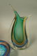 3pc Art Glass Modernist Lot. Two Vases & 1 Bowl. - 3