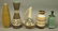 5pc Modernist Vase Lot. German, Italy Israel. Mos