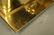 Modernist Brass Fireplace Tool Set. 4 tools have - 7