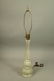 Murano Art Glass Lamp. Italian. Clear with silver - 2