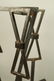 Modernist Bow Tie Iron Fireplace Tool Set. 4 Tool - 4