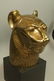 CHAPMAN Metal Lion Head Sculpture. Marked Chapman - 2