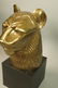 CHAPMAN Metal Lion Head Sculpture. Marked Chapman - 3
