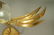 Pr FRANCO LAFINI Italian Brass & Crystal Birds. C - 6