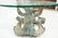 Sculptural Bronze Mermaid Base Coffee Table. Doub - 3