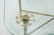 BAGUES style Brass Faux Bamboo Cocktail Table. 1/ - 3