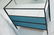 HERMAN MILLER 2 Drawer Dresser Cabinet Chest. Gla - 3