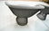 Pr WARREN PLATNER Black Metal Rod Lounge Chairs. - 4