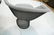 Pr WARREN PLATNER Black Metal Rod Lounge Chairs. - 5