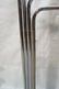 Four arm Chrome Tube Floor Lamp. Black metal base - 4