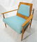 Modernist Wood Lounge Chair. Laminate woof frame.