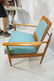 Modernist Wood Lounge Chair. Laminate woof frame. - 2
