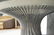 WARREN PLATNER for KNOLL Dining Table. White Lami - 5
