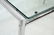 Modernist Chrome & Glass Dining Table. Round chro - 5