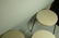 Set 3 Hairpin Iron Legs Round Stools. Gray fabric - 4
