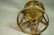 SARREID Style Small Brass Corseted Stool. Seat. N - 4