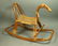 Danish style Rattan & Woven Seat Child's Rocking