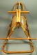 Danish style Rattan & Woven Seat Child's Rocking - 4