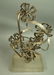 Brutalist Nail & Metal Table Sculpture. Modernist