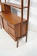 Teak Modern Desk with Book Shelf Top. Three shelv - 6
